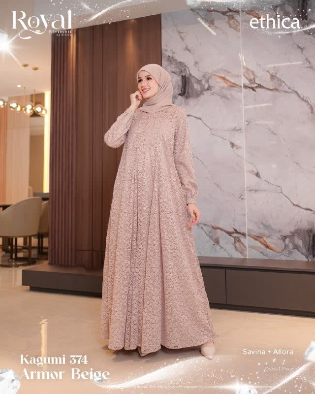 ETHICA Royal Kagumi 374 gamis wanita