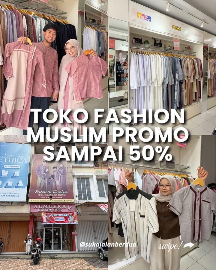 Toko fashion muslim promo sampai 50%