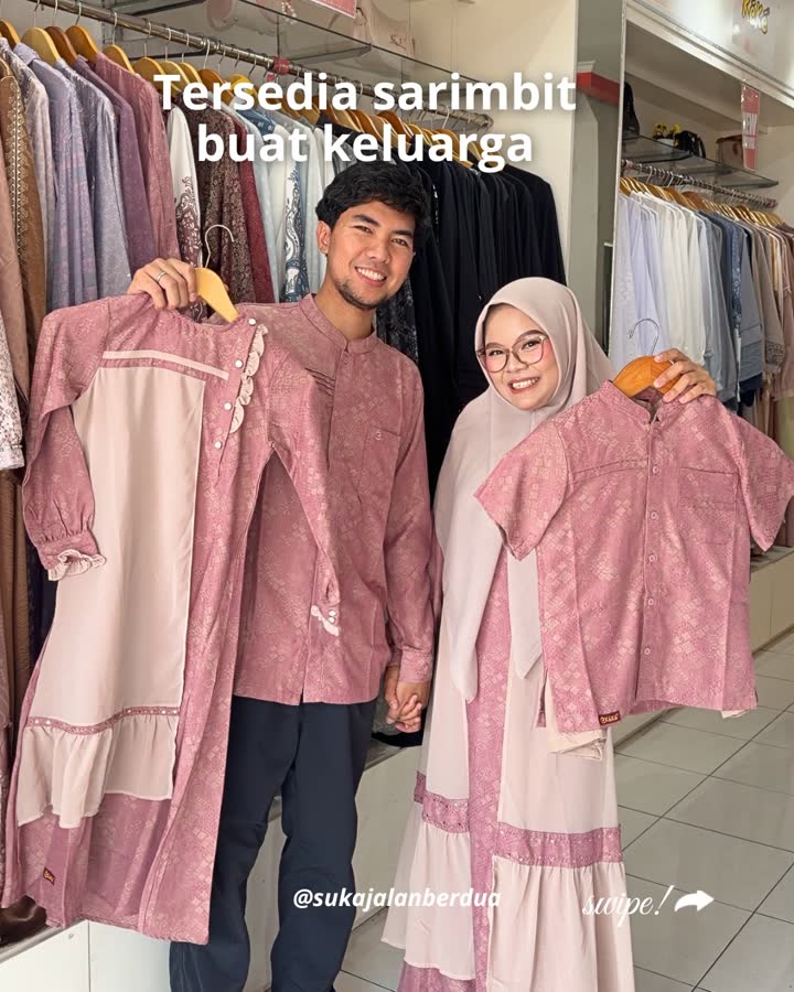 Tersedia sarimbit keluarga