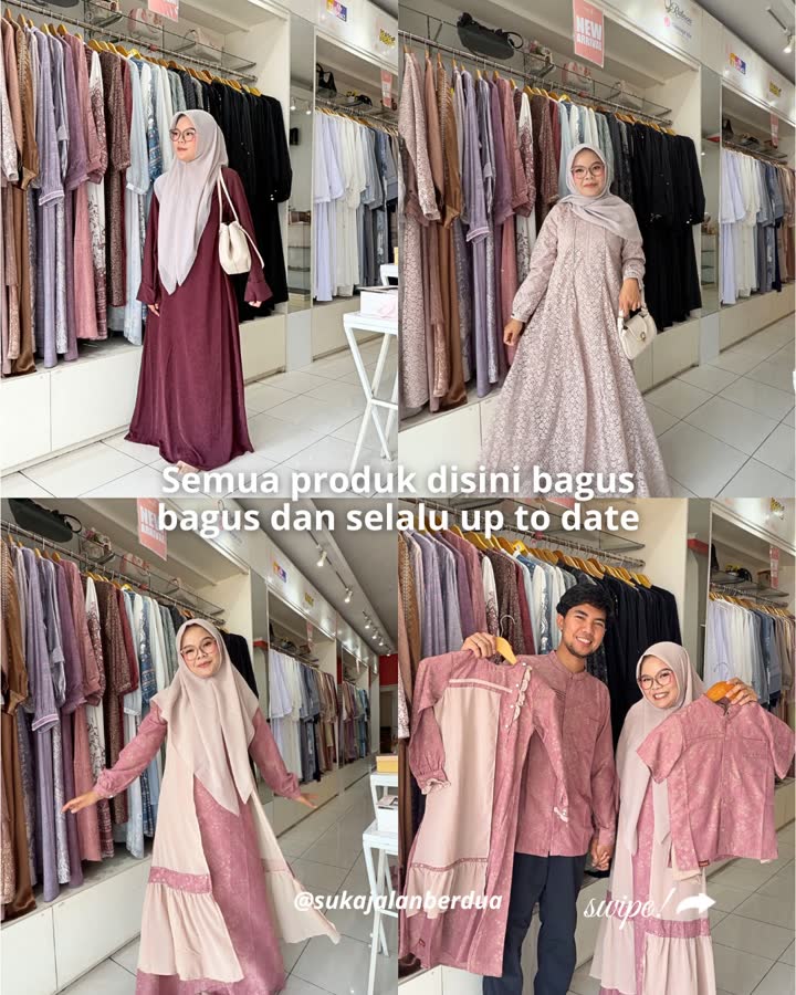 Koleksi gamis selalu up to date